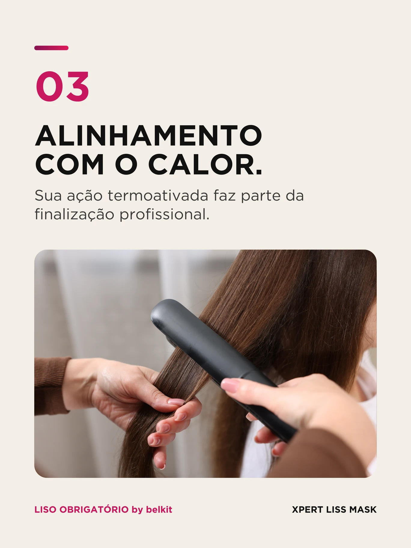 Arte oficial: alinhamento com o calor e ação termoativada na finalização profissional